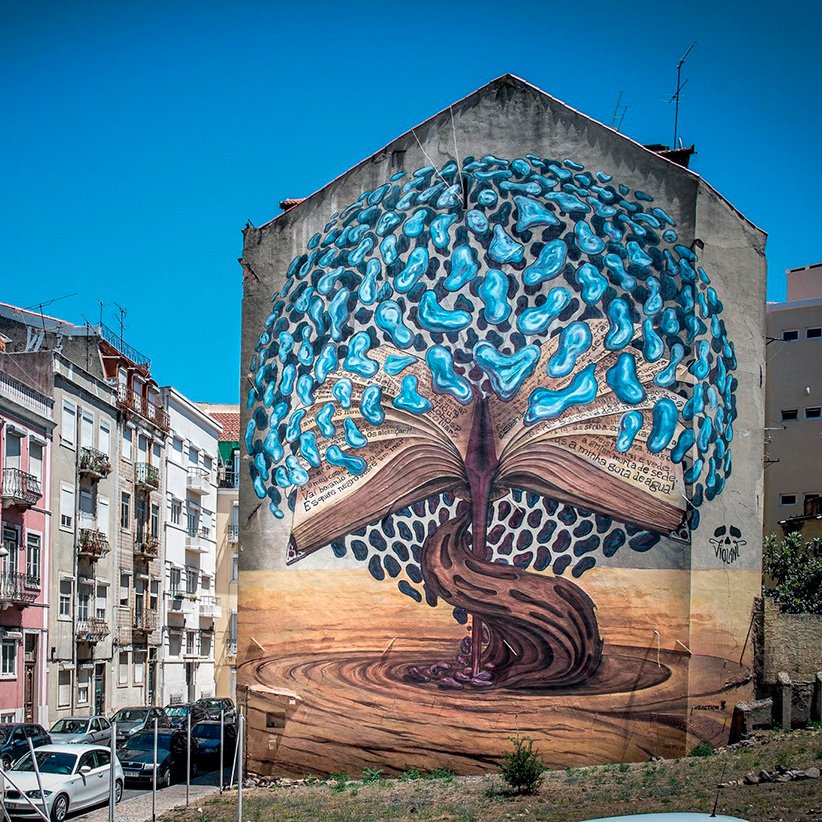 Street Art Lisbon 2 + Map - Apaixonarte