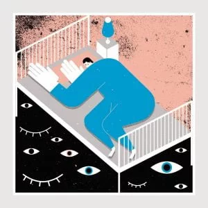 Print Under Bed Monsters - Tiago Galo na Apaixonarte