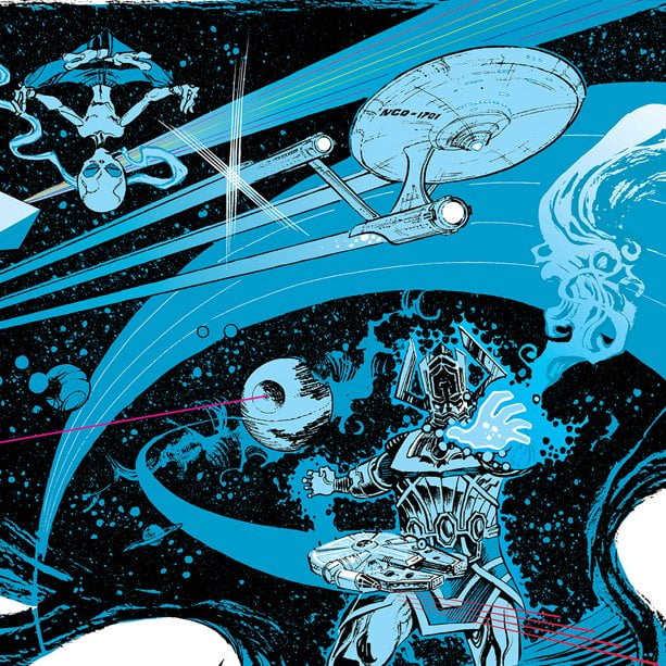 space color comic book jorge coelho at apaixonarte
